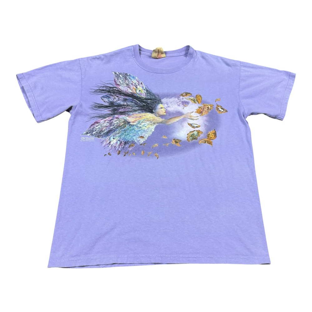 Vintage 2006 The Mountain Fairy Wishes Lavender Shirt Women's Medium